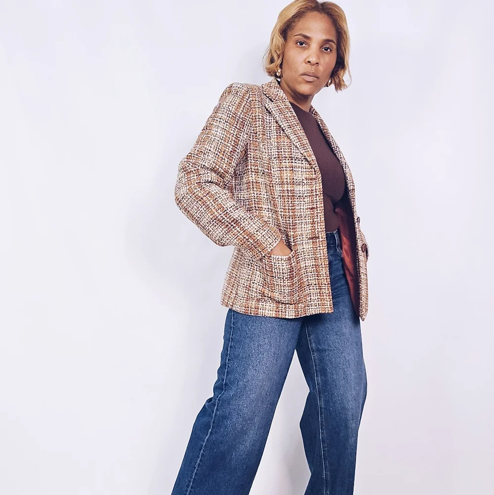 Barrie Pace Vintage Silk Blazer